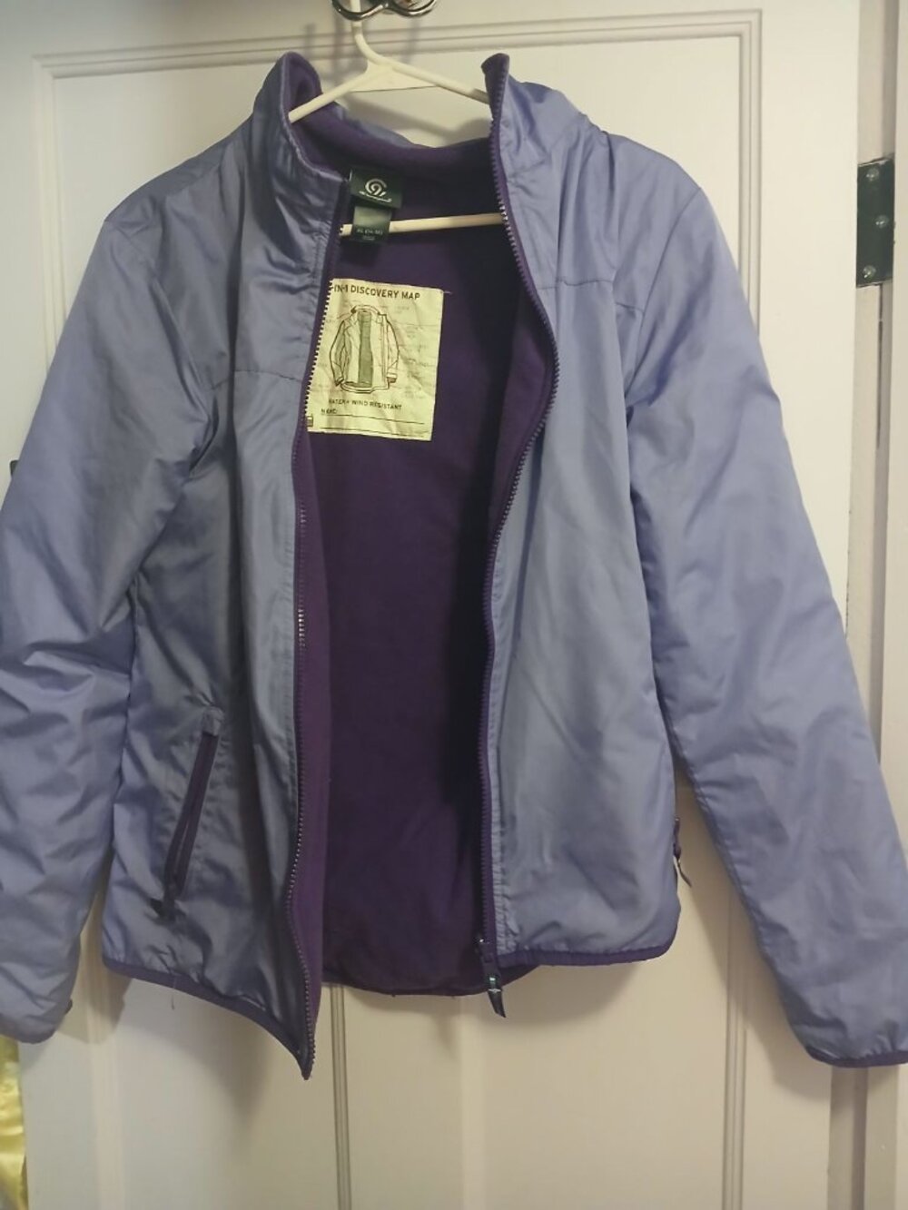 Girls Purple Champion XL 14/16 Jacket